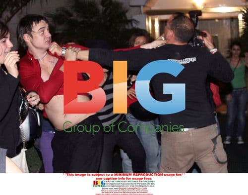 Singer Pete Doherty in fight after concert in Rome