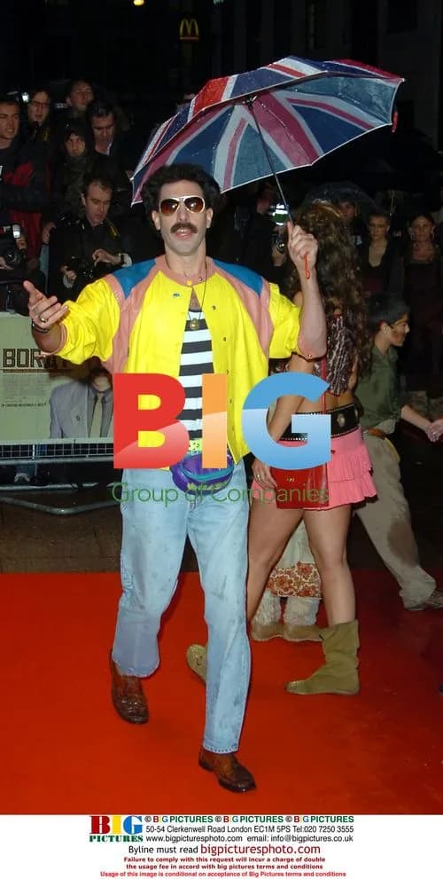 Sacha Baron Cohen at Borat UK Premiere
