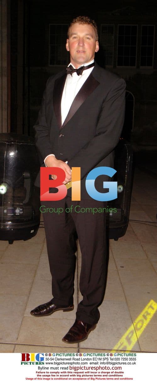 Matthew Pinsent arrives at Guildhall party