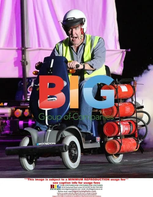 Top Gear Presenters Clarkson, May, and Nedell at MPH06 Show