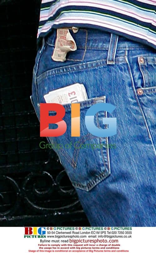 Pete Doherty Leaving Kate Moss' House