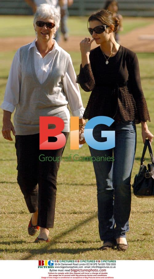 Katie Holmes at Isabella Cruise's Soccer Game