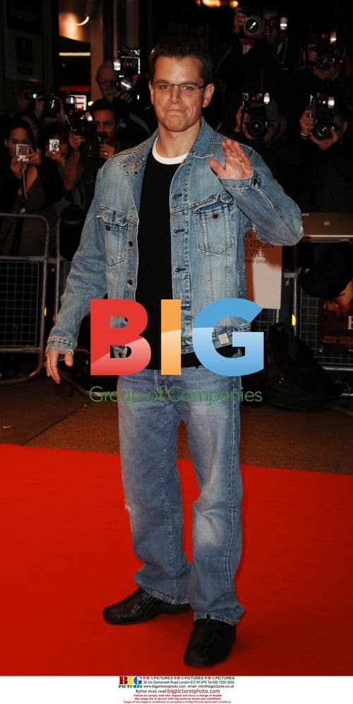 Matt Damon at Hollywoodland Premiere