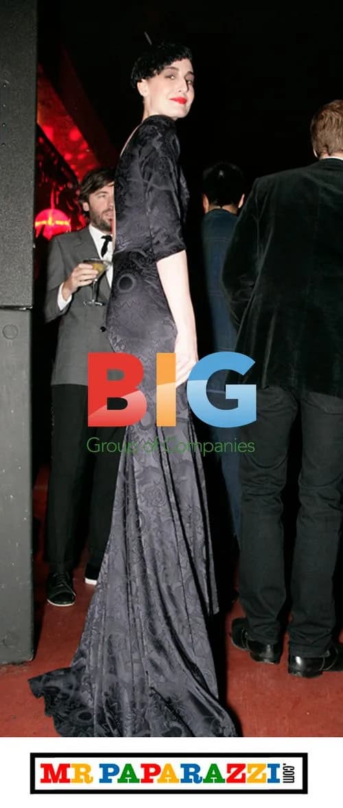 Erin O'Connor at CENT magazine party