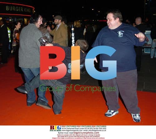 Ehren, Wee Man and Preston at Jackass #2 premiere