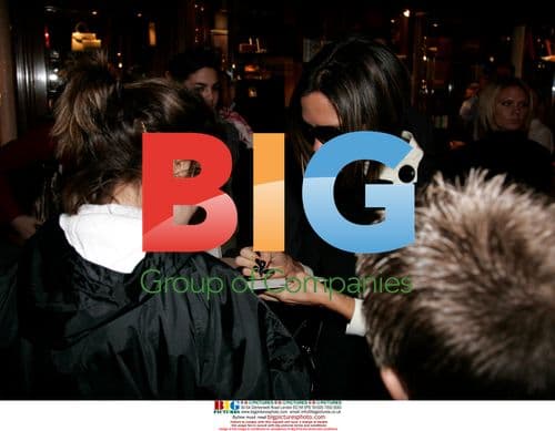 Victoria Beckham shopping in London