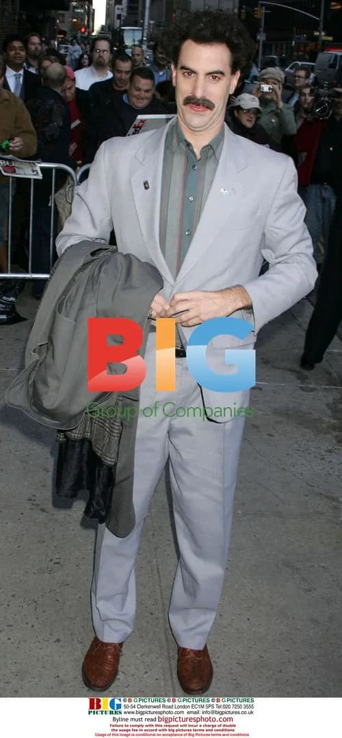 Sacha Baron Cohen as Borat on Letterman Show