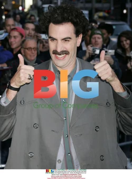Sacha Baron Cohen as Borat at Letterman Show
