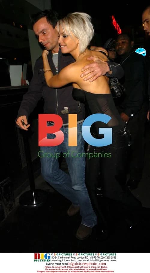 Girls Aloud's Sarah Harding Carried to Club After Party