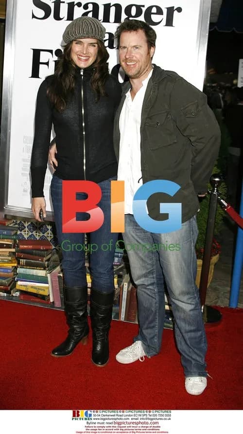 Brooke Shields and Chris Henchy at 'Stranger than Fiction' Premiere