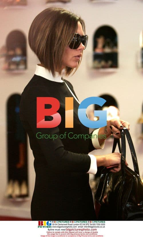 Victoria Beckham visits Louboutin store in London