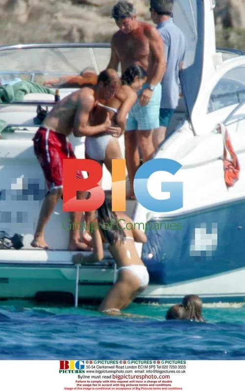 Prince William and Kate Middleton's Boat Ride in Ibiza