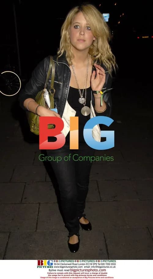 Peaches Geldof leaving pub after DJ session