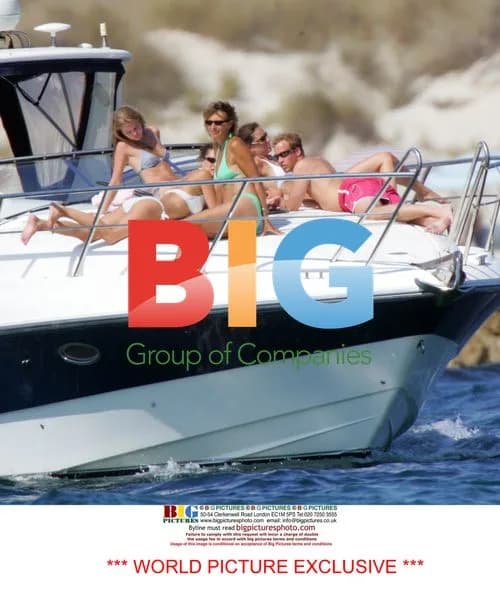 Prince William and Kate Middleton Boat Ride in Ibiza