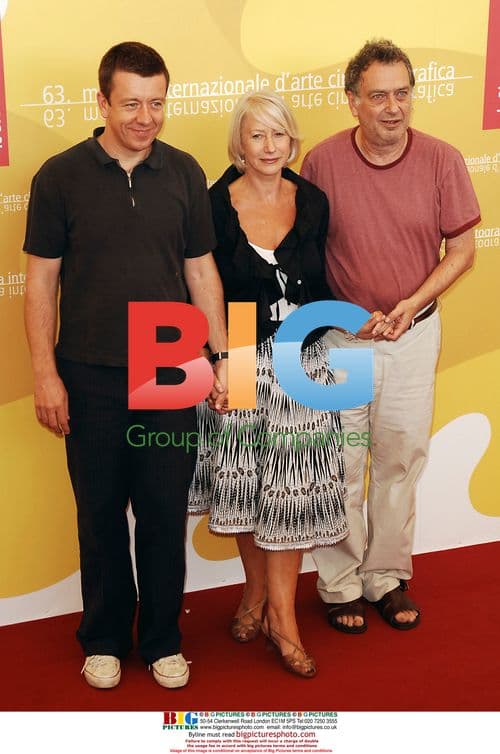 Helen Mirren, Peter Morgan and Stephen Frears at 'The Queen' Photocall