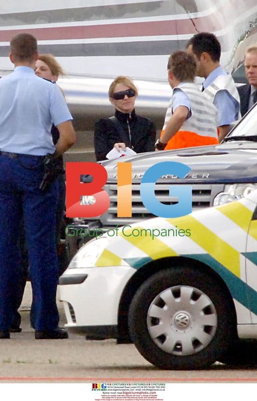 Madonna Arrives in Amsterdam for Confessions Tour