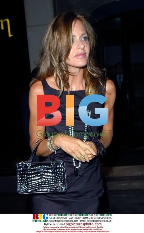 Trinny Woodall and husband at Nobu