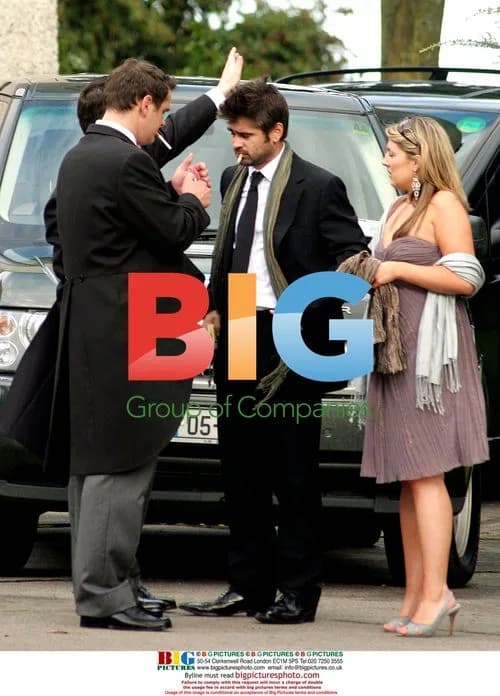 Colin Farrell at Best Friend's Sister's Wedding