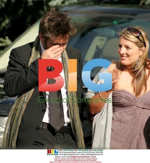 Colin Farrell attends friend's wedding