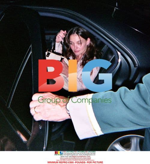 Katie Holmes Visits Beverly Hills Hotel