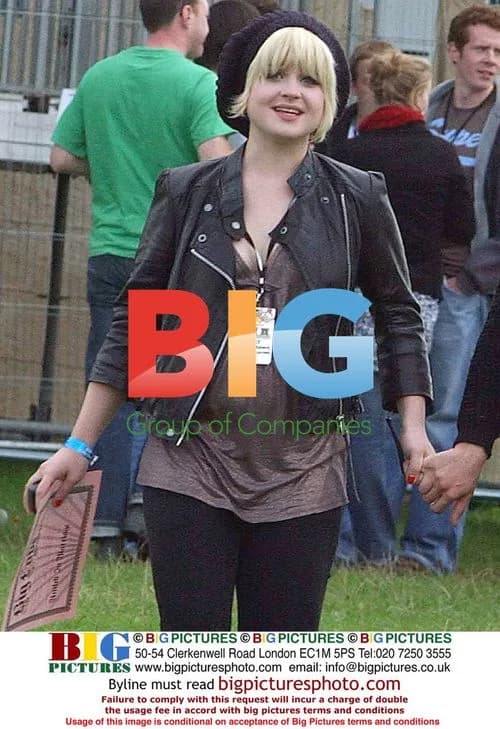 Kelly Osbourne and Matt Derham at Electric Picnic