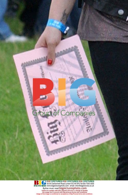 Kelly Osbourne and Matt Derham at Electric Picnic