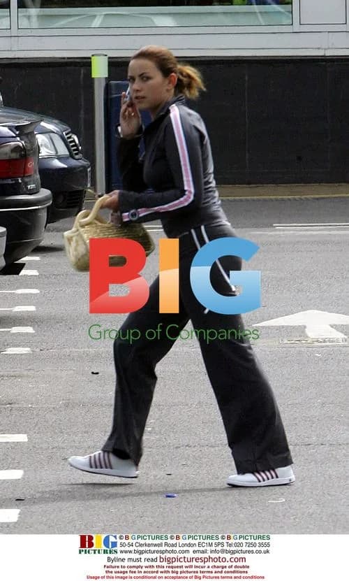 Charlotte Church's Visible Pantie Line Visible During Tesco Run