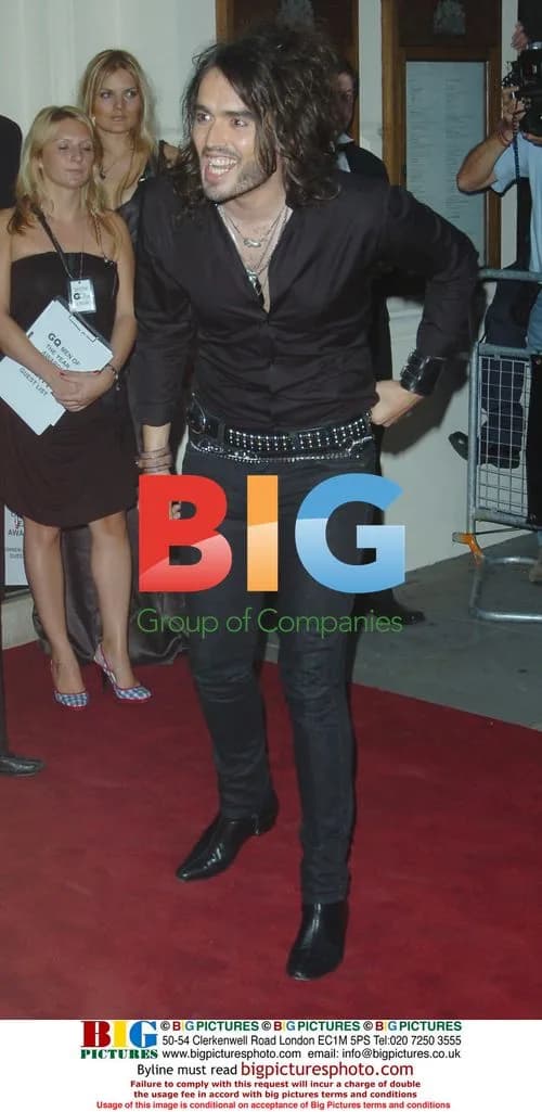 Russell Brand at GQ Awards in London