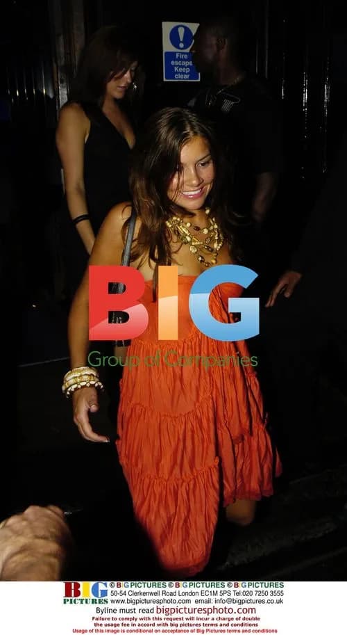 BB7 Contestant Imogen Thomas Night Out