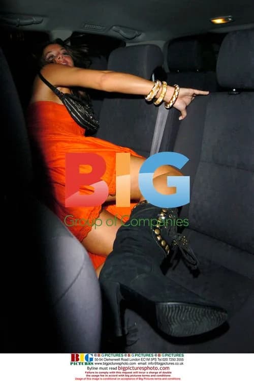 BB7 contestant Imogen Thomas at Kabaret Club