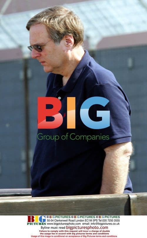 Paul Allen arriving at Venice airport