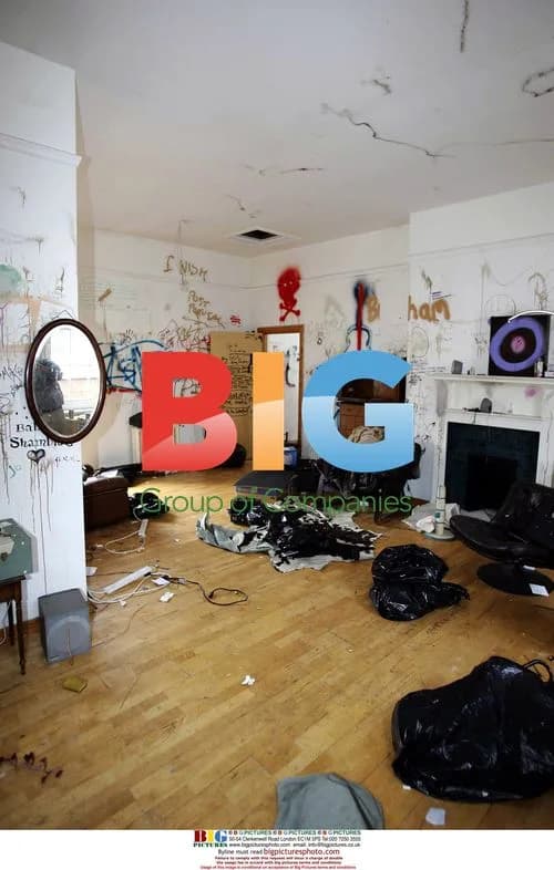 Pete Doherty's Messy Flat