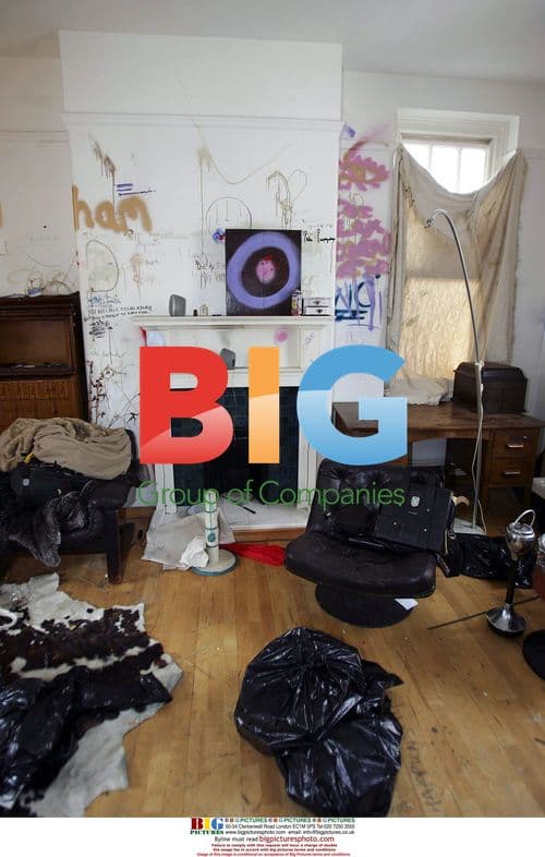 Inside Singer Pete Doherty's Messy Flat