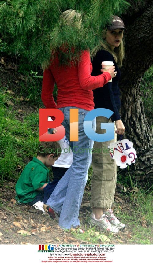 Reese Witherspoon Enjoys Moment with Son at Daughter's Soccer Game