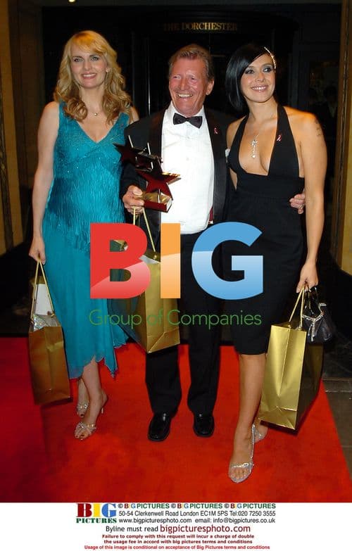 Celebrities Leave TV Awards in London