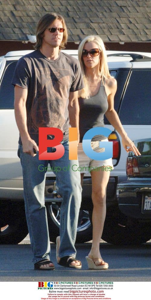 Jim Carrey and Jenny McCarthy Dinner in Brentwood