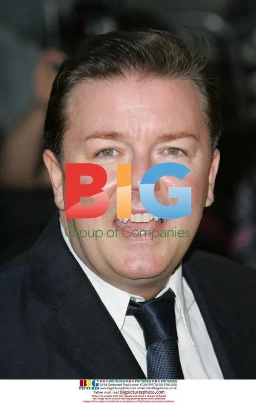 Ricky Gervais at GQ Awards in London