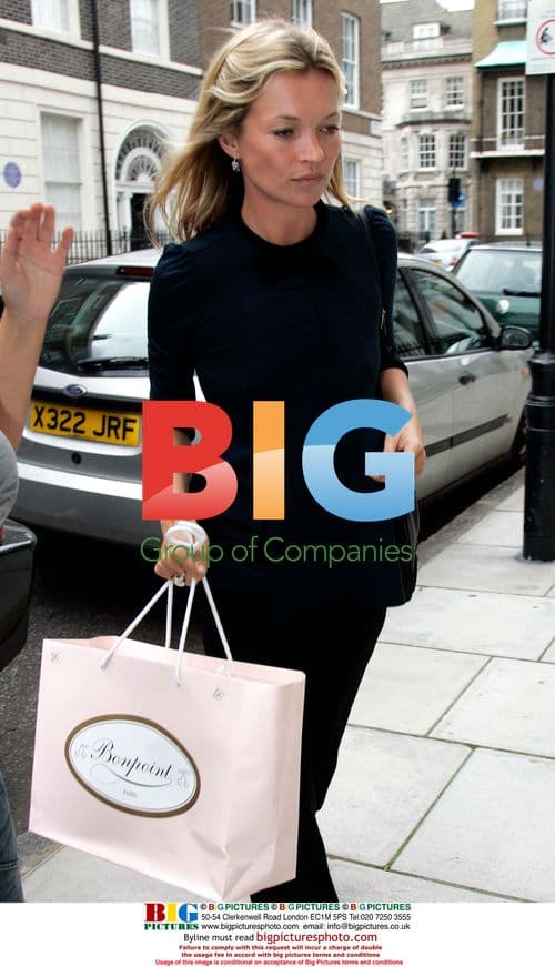 Kate Moss Shopping in London