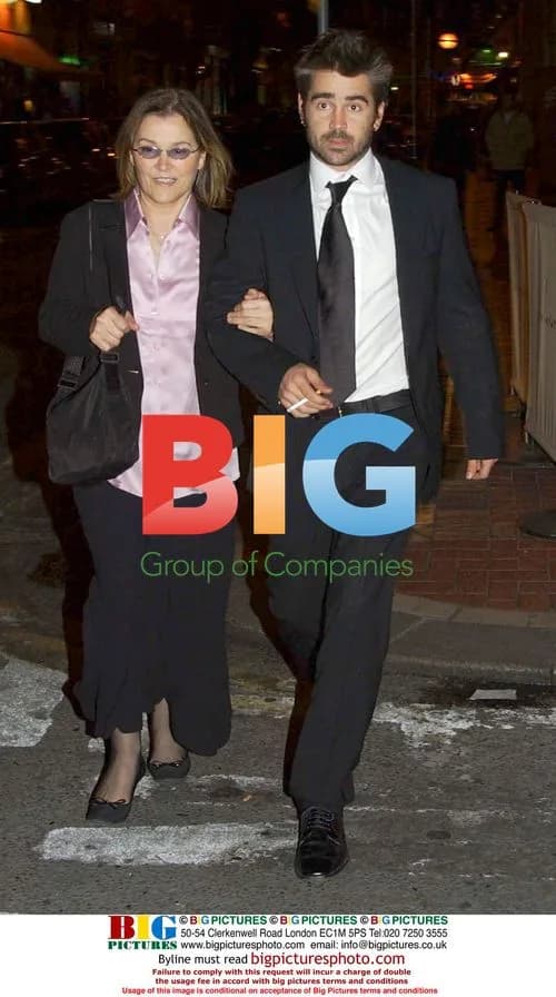 Colin Farrell Dinner with Family