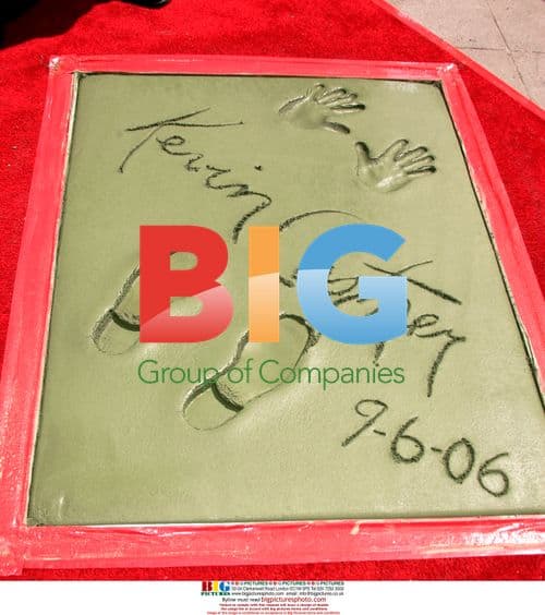 Kevin Costner cement handprint ceremony