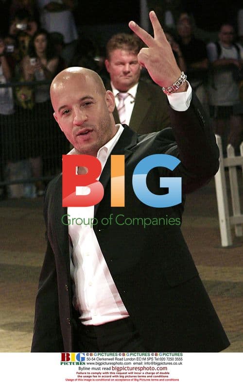 Vin Diesel at "Find Me Guilty" Premiere