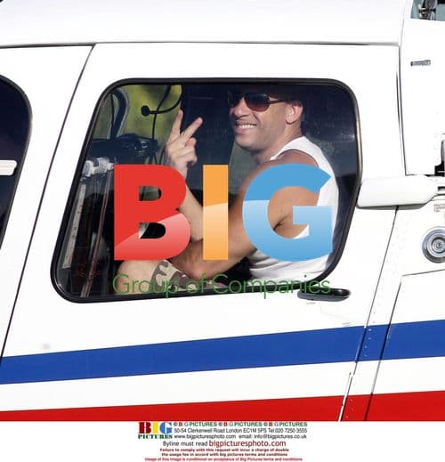 Vin Diesel Helicopter Flight to Paris