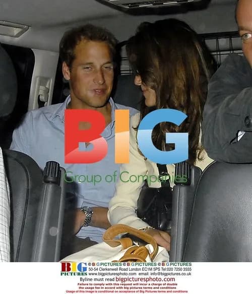 Prince William and Kate Middleton at Boujis Nightclub