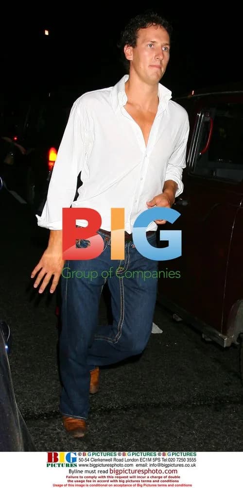 Brendan Cole Leaves Mayfair Club with Mystery Woman