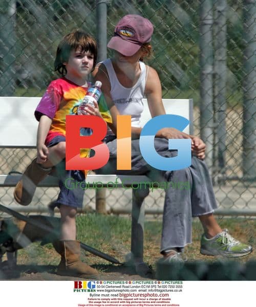 Calista Flockhart and Harrison Ford at Dog Park