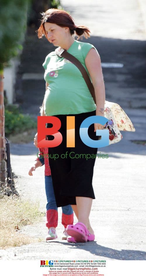 Pregnant Davina McCall Out