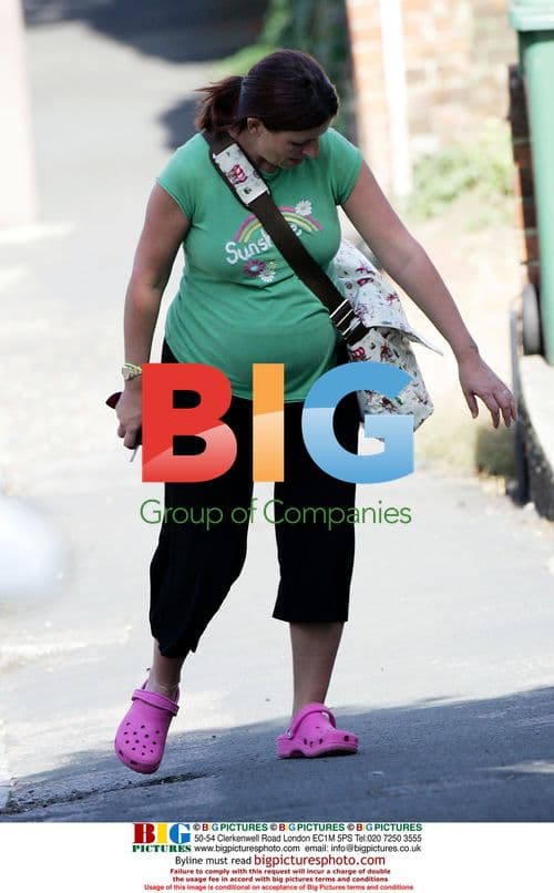 Pregnant Davina McCall Seen Out