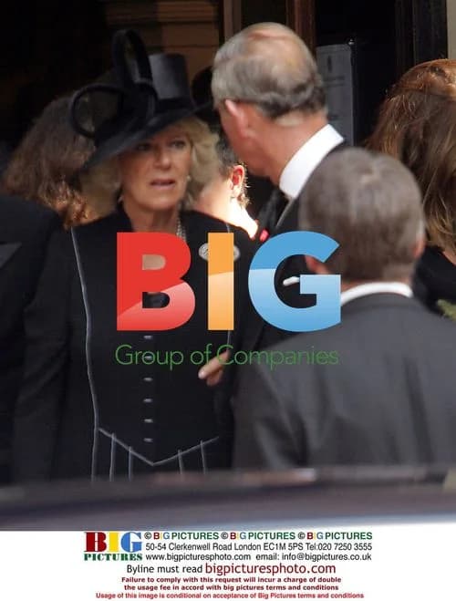 Camilla and Charles at Memorial Service