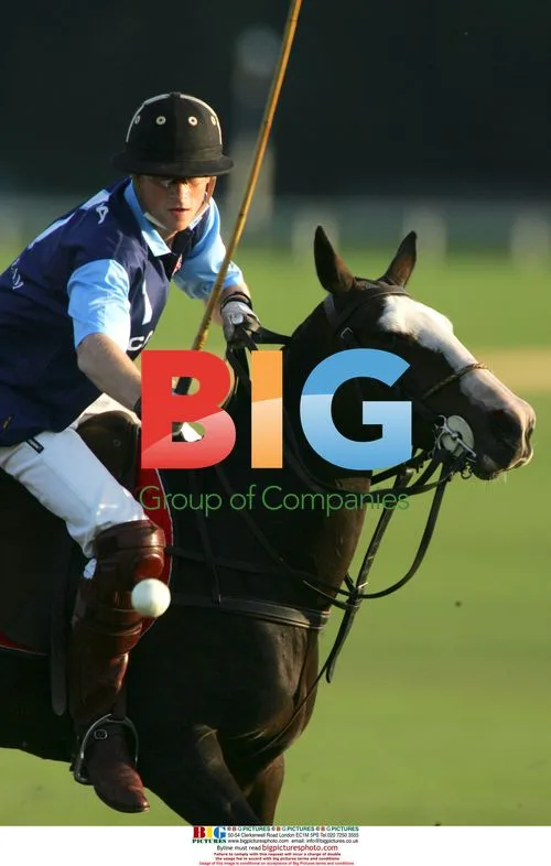 Prince Harry Plays Polo