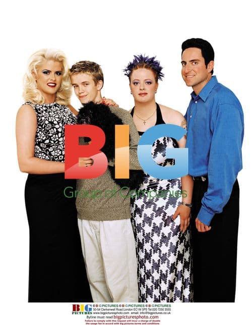 Anna Nicole Smith with family